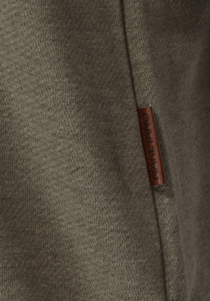naketano Hoodie Kapuzenpullover Baumwolle, weich, Kapuze, Kängurutasche, Streetwear (Spar-Set, Lieblingsstück) Hoodie, weiche Sweatware, Rippbündchen, Känguruta – Bild 4 von 5
