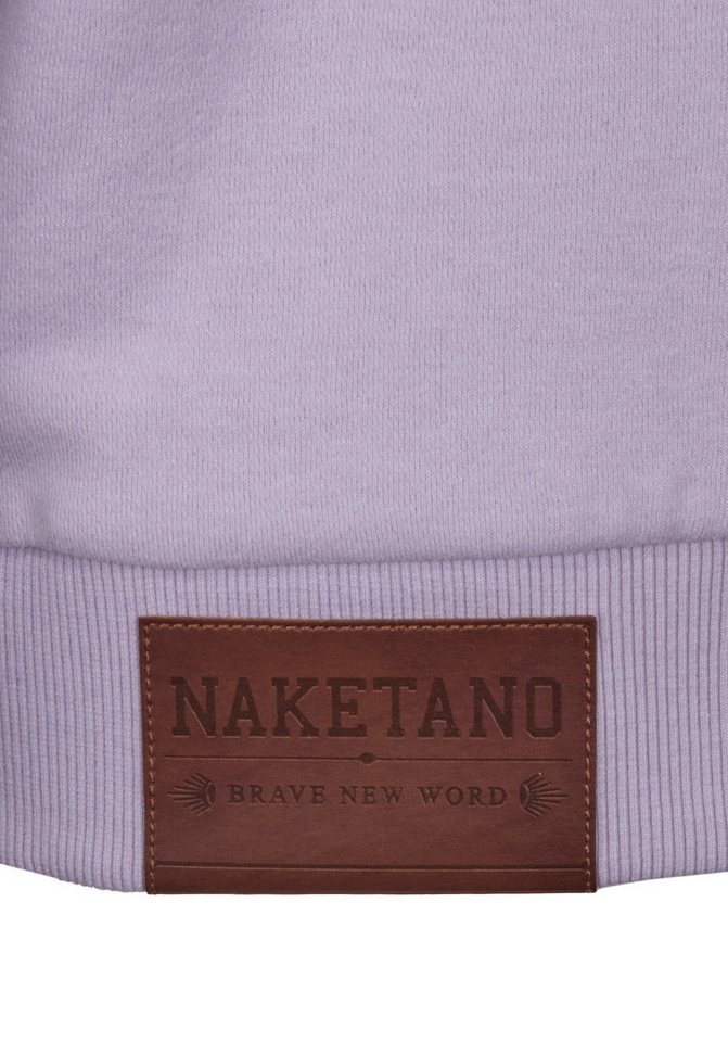 naketano Hoodie Kapuzenpullover Baumwolle, weich, Kapuze, Kängurutasche, Streetwear (Spar-Set, Lieblingsstück) Hoodie, weiche Sweatware, Rippbündchen, Känguruta – Bild 5 von 5
