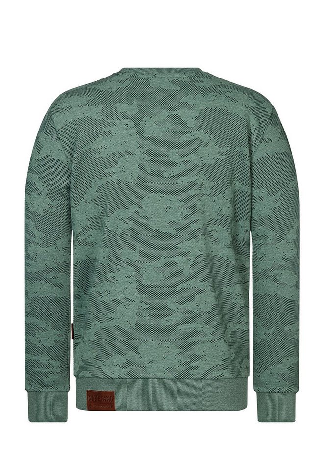 naketano Hoodie Kapuzenpullover Herren Baumwolle, weich, Kapuze, Kängurutasche (Spar-Set, Rainerius) Hoodie, weiche Sweatware, Rippbündchen, Streetwear, Loungew – Bild 3 von 5