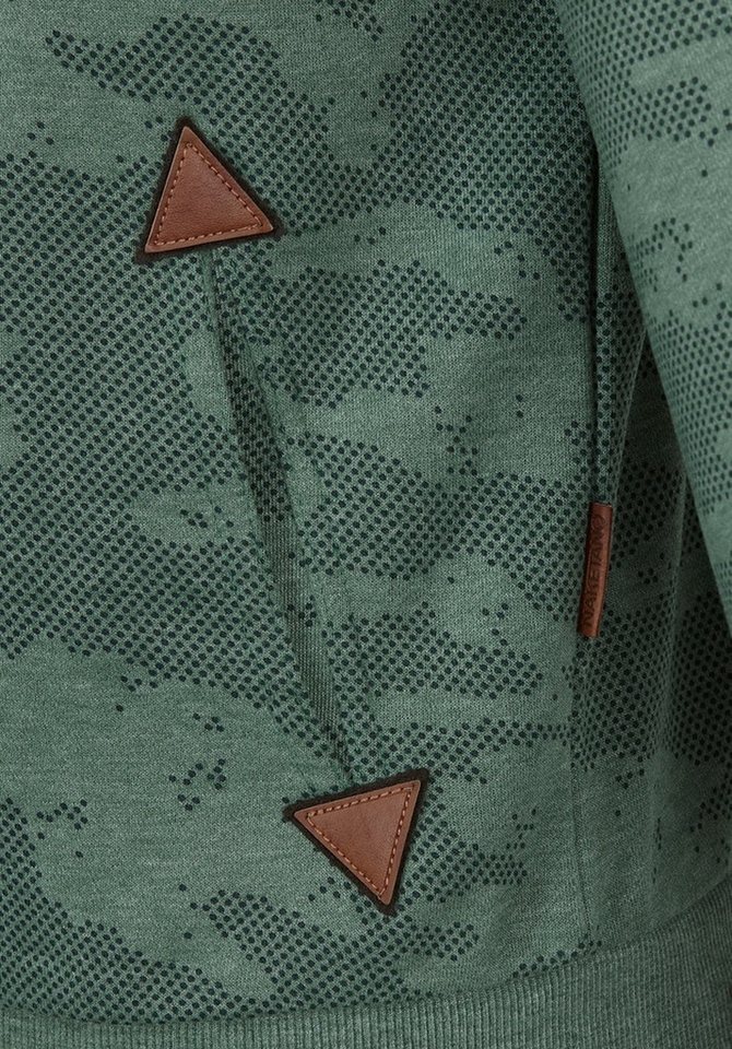 naketano Kapuzenpullover Schwarzkopf – Bild 5 von 5