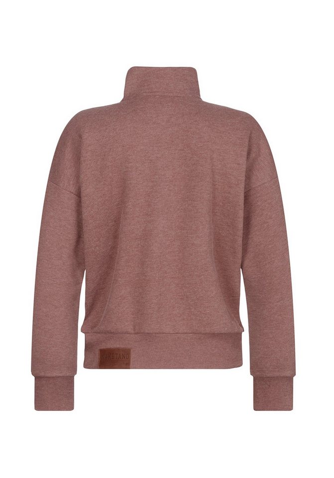 naketano Sweatshirt Pullover Damen Baumwolle, Rundhals, weich, Streetwear, casual (Spar-Set, Kollektiv) Sweatshirt, Sweater, weiche Sweatware, Rippbündchen, Lou – Bild 2 von 5