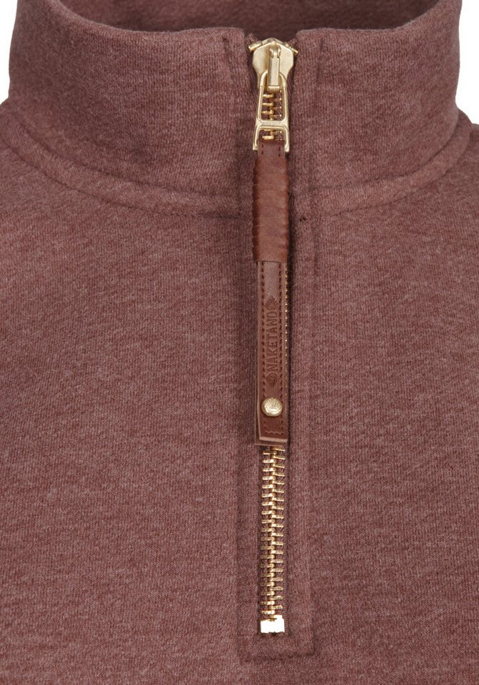 naketano Sweatshirt Pullover Damen Baumwolle, Rundhals, weich, Streetwear, casual (Spar-Set, Kollektiv) Sweatshirt, Sweater, weiche Sweatware, Rippbündchen, Lou – Bild 3 von 5