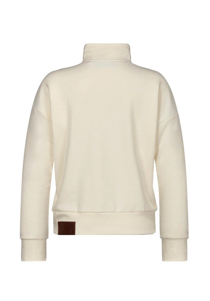 naketano Sweatshirt Pullover Damen Baumwolle, Rundhals, weich, Streetwear, casual (Spar-Set, Kollektiv) Sweatshirt, Sweater, weiche Sweatware, Rippbündchen, Lou – Bild 2 von 5