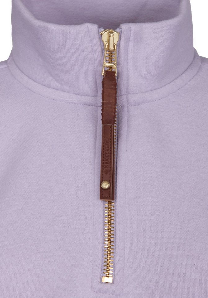 naketano Sweatshirt Pullover Damen Baumwolle, Rundhals, weich, Streetwear, casual (Spar-Set, Kollektiv) Sweatshirt, Sweater, weiche Sweatware, Rippbündchen, Lou – Bild 3 von 5