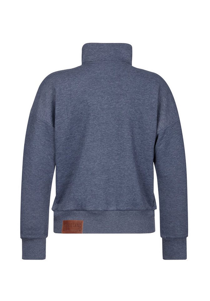naketano Sweatshirt Pullover Damen Baumwolle, Rundhals, weich, Streetwear, casual (Spar-Set, Kollektiv) Sweatshirt, Sweater, weiche Sweatware, Rippbündchen, Lou – Bild 2 von 5