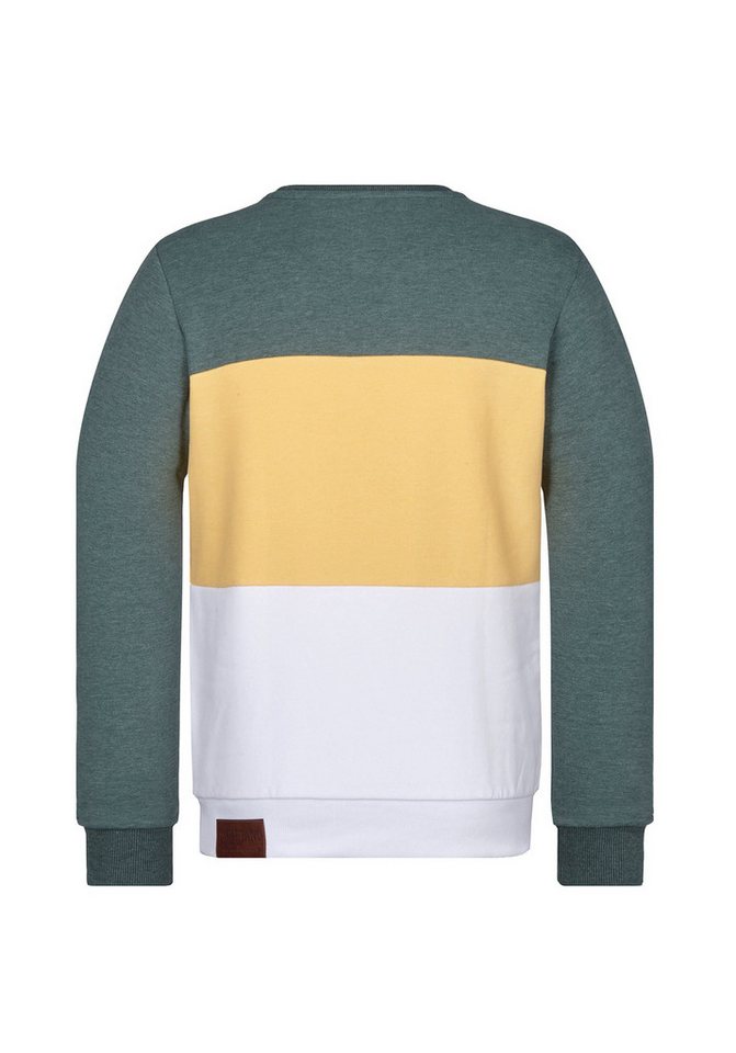 naketano Sweatshirt Pullover Herren Baumwolle, Rundhals, weich, Streetwear, casual (Spar-Set, Ich trage Mantel 20) Sweatshirt, Sweater, weiche Sweatware, Rippbü – Bild 2 von 5