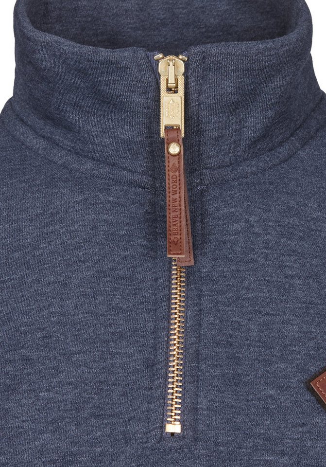 naketano Sweatshirt Pullover Herren Baumwolle, Rundhals, weich, Streetwear, casual (Spar-Set, Gib ihm) Sweatshirt, Sweater, weiche Sweatware, Rippbündchen, Loun – Bild 3 von 5