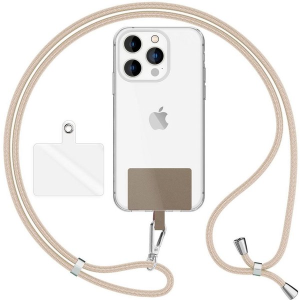 Nalia Handykette Universal Smartphone, Fashion Lanyard 160cm Verstellbar / Band für Handyhülle zum Umhängen
