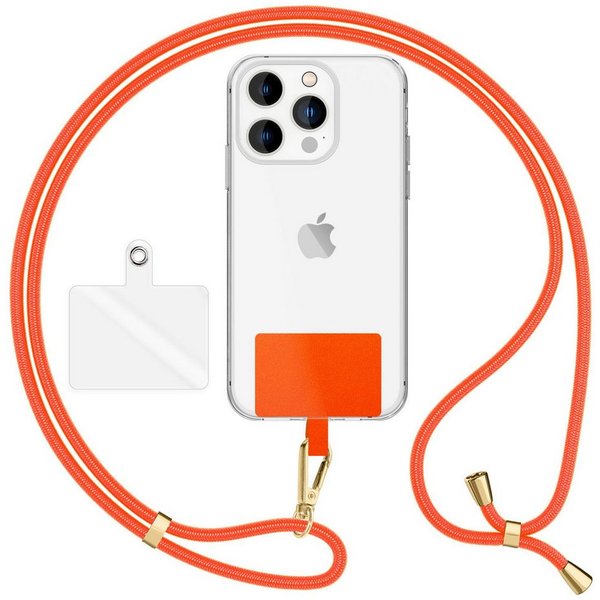 Nalia Handykette Universal Smartphone, Fashion Lanyard 160cm Verstellbar / Band für Handyhülle zum Umhängen
