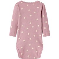 Name It Body langarm Blumen Rippqualität