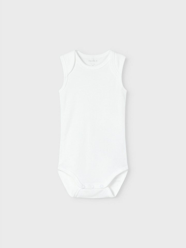 Name It Body NBNBODY 3P TANK SOLID WHITE 3 NOOS (Packung, 3-tlg) – Bild 2 von 4