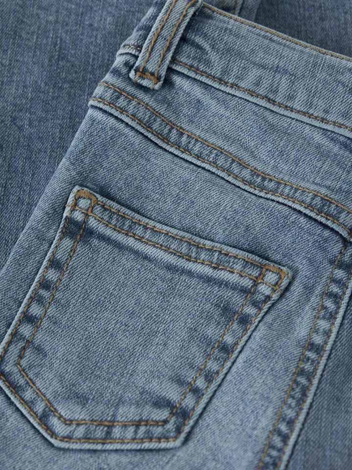 Name It Bootcut-Jeans NMFPOLLY BOOTCUT JEANS 8809-MD TB Baumwollmischung, bootcut fit – Bild 3 von 4