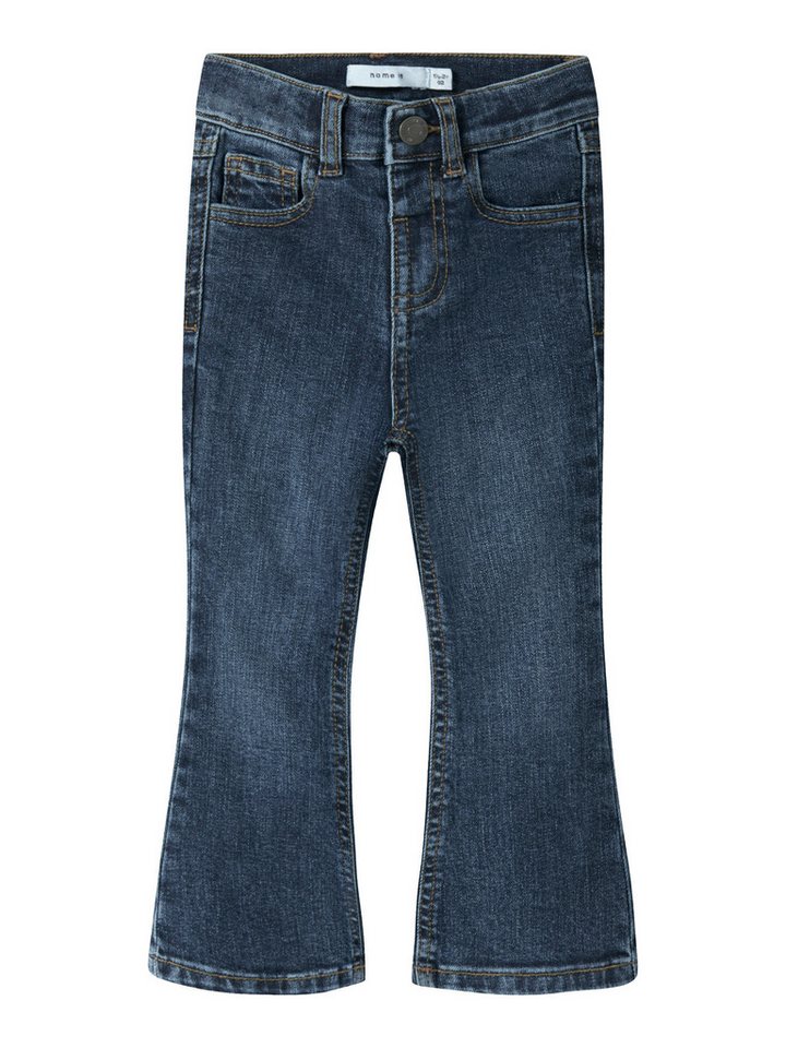 Name It Bootcut-Jeans NMFPOLLY BOOTCUT JEANS 8809-MD TB Baumwollmischung, bootcut fit – Bild 3 von 5