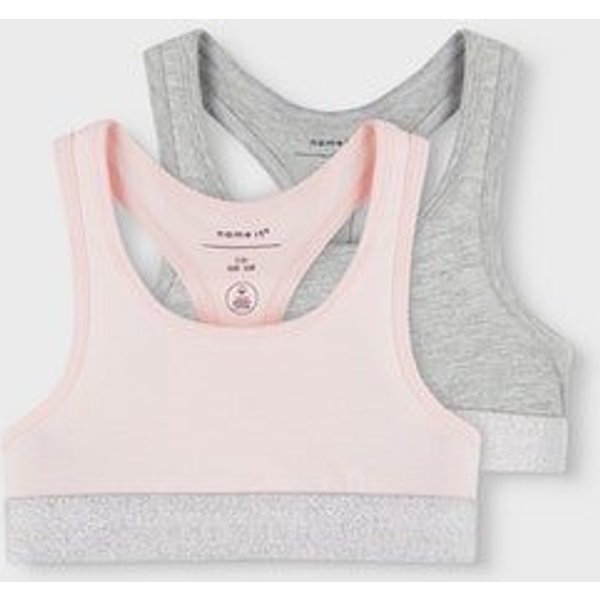 Name It Bustier NKFSHORT TOP 2P NOOS (Packung, 2-tlg)