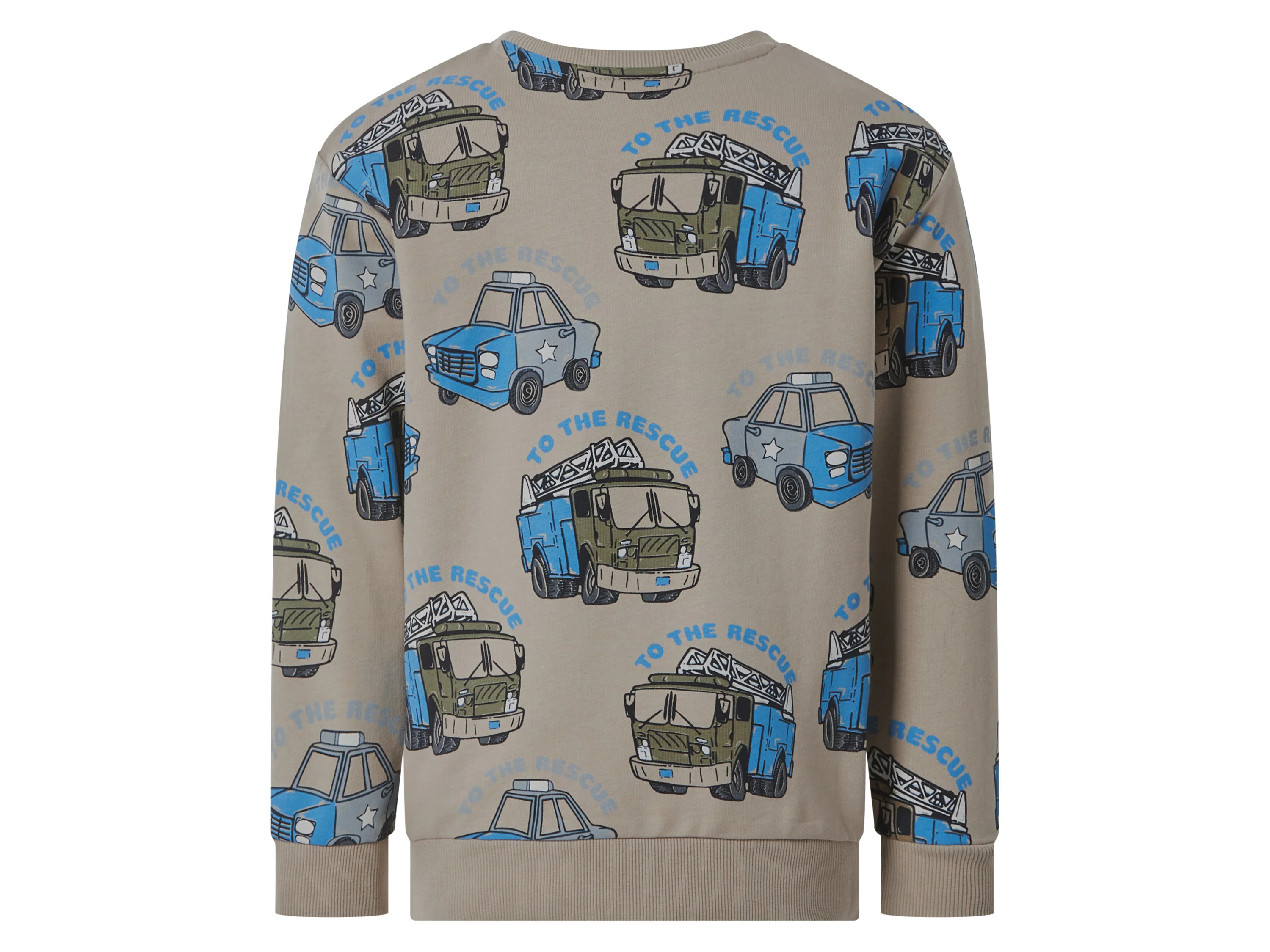NAME IT Kleinkinder Sweatpullover (Beige, 110/116) – Bild 2 von 2
