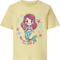 NAME IT Kleinkinder T-Shirt (Gelb, 98/104)