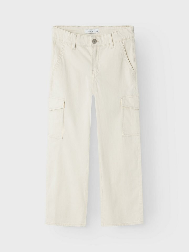Name It Marlene-Hose NKFROSE WIDE TWILL CARGO 8108-BA – Bild 4 von 5