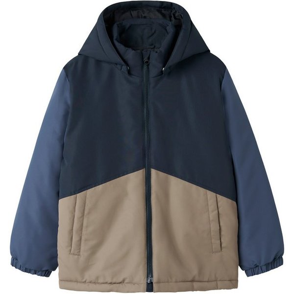 Name It Outdoorjacke NKMMAX JACKET PA BLOCK Kunstfaser, wasserabweisend