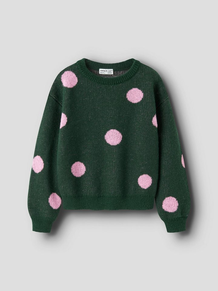 Name It Rundhalspullover NKFOLISA LS KNIT BF Kunstfaser, regular fit – Bild 2 von 4
