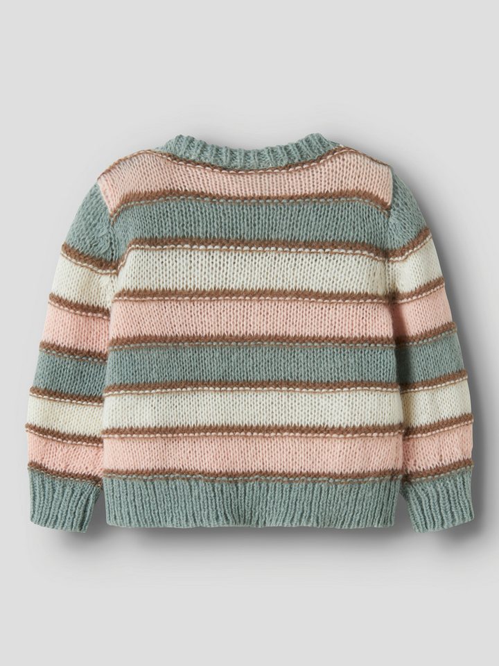 Name It Rundhalspullover NMFLERNORT LS KNIT Kunstfaser, regular fit – Bild 2 von 3