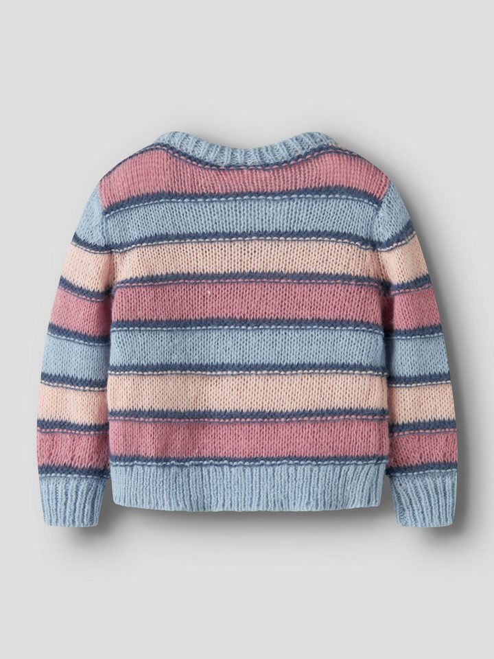 Name It Rundhalspullover NMFLERNORT LS KNIT Kunstfaser, regular fit – Bild 4 von 5