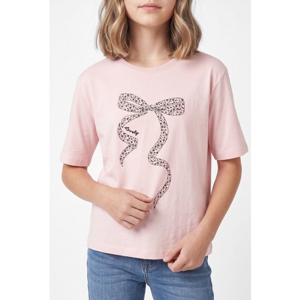Name It Rundhalsshirt NKFLOTTI SS NREG TOP BOX Baumwolle, regular fit