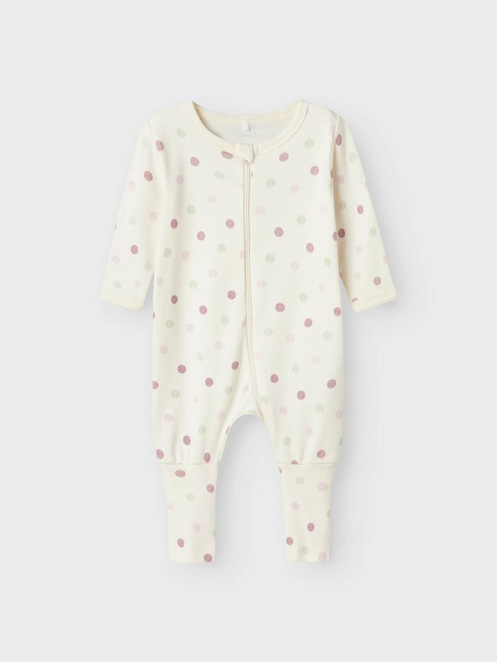 Name It Schlafoverall NBFNIGHTSUIT 2P ZIP FF JET DOT – Bild 3 von 5