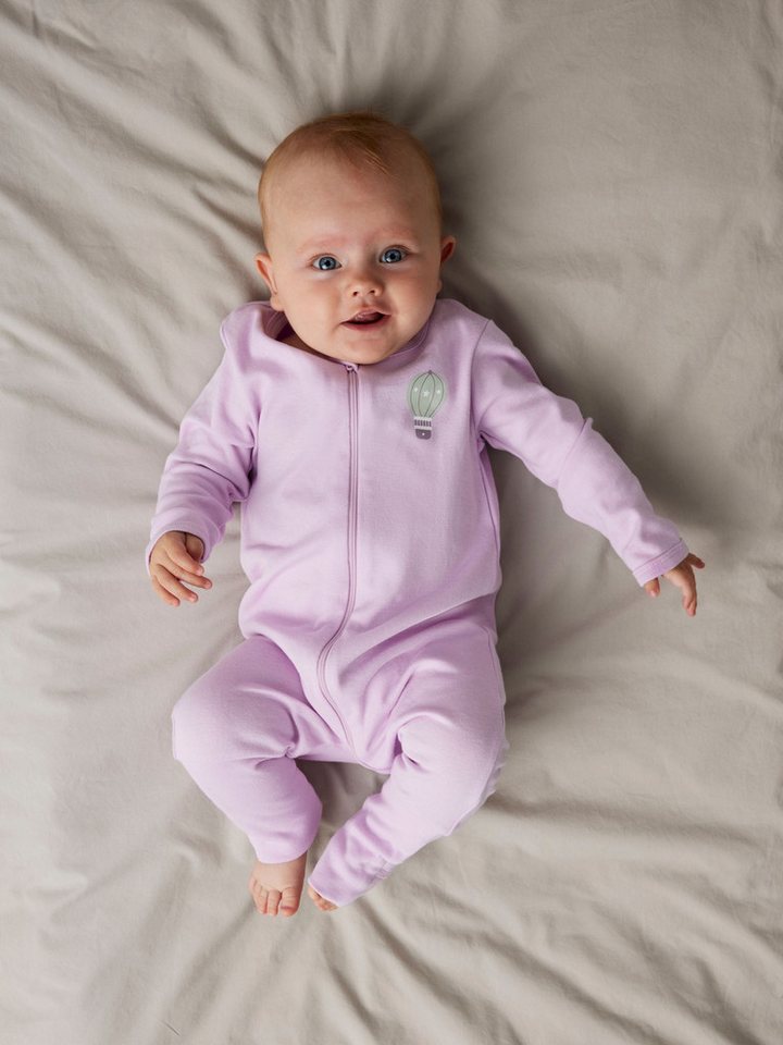 Name It Schlafoverall NBFNIGHTSUIT 2P ZIP FF JET DOT – Bild 5 von 5
