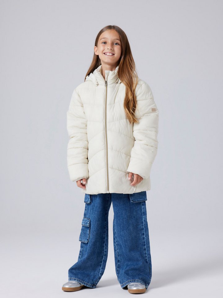 Name It Steppjacke NKFMARBLE JACKET PB1 Kunstfaser – Bild 2 von 5