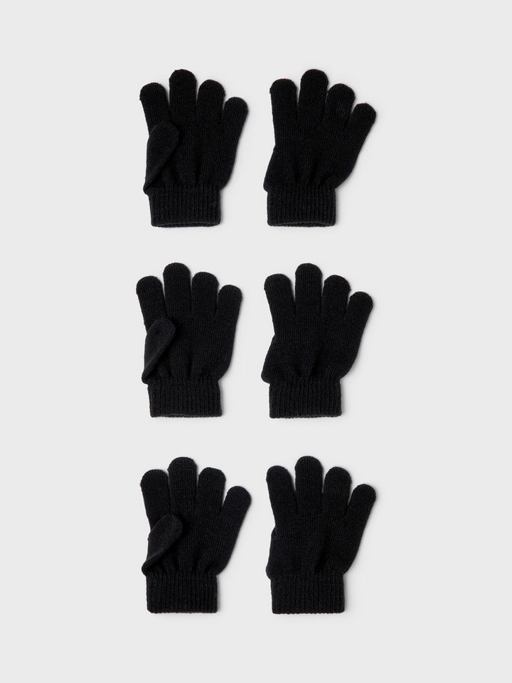 Name It Strickhandschuhe NKNMAGIC GLOVES 3P NOOS (Packung, 3-St) – Bild 2 von 4