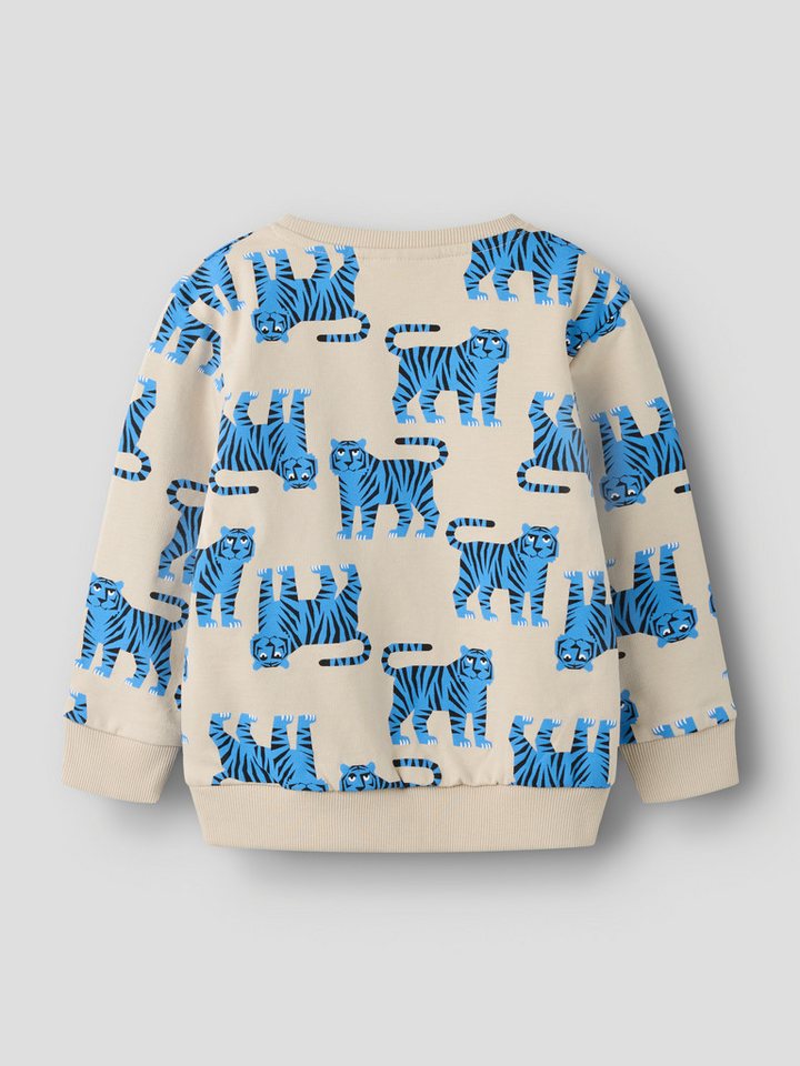 Name It Sweatshirt NMMLARSON LS NREG SWE BRU Baumwolle, regular fit – Bild 4 von 5