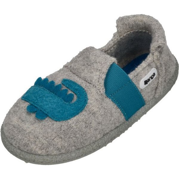 NANGA FUNNY CROCO 2.0 Hausschuh Hellgrau