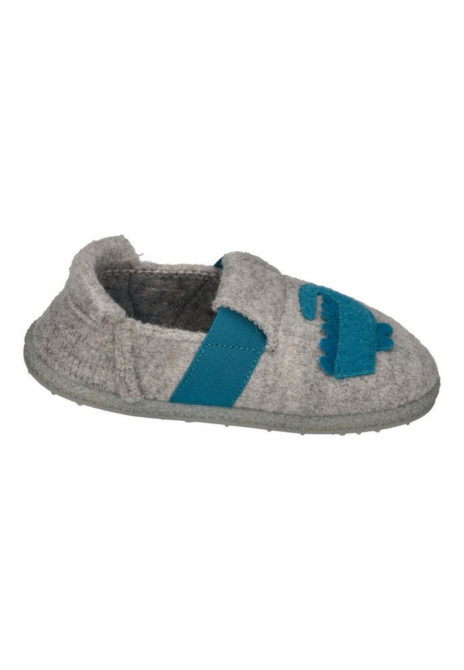 NANGA FUNNY CROCO 2.0 Hausschuh Hellgrau – Bild 4 von 5