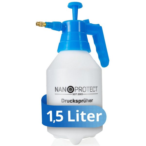 Nanoprotect Sprühflasche Handsprüher - 1,5 Liter - Drucksprüher