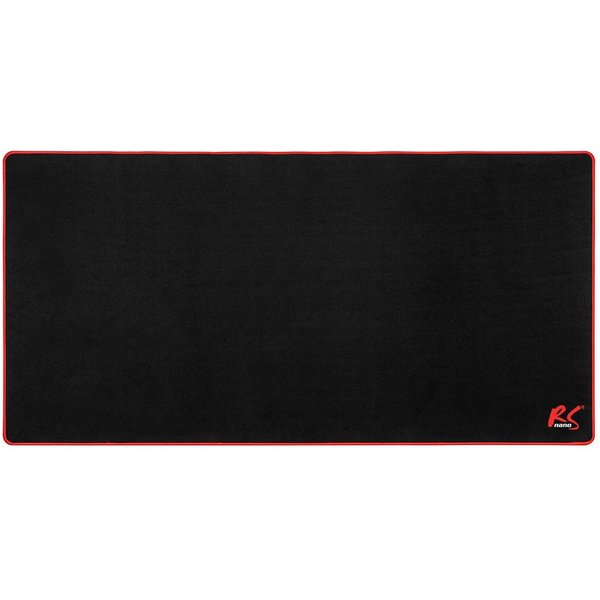 NanoRS Gaming Mauspad RS173 (1-St), Gaming-Schreibtischunterlage 120x60cm schwarz