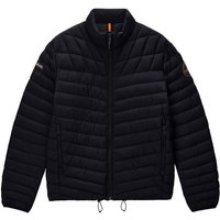 NAPAPIJRI Herren Steppjacke - A-LAPAZ S, Steppjacke, Stehkragen, gefüttert, Regular Fit, Größe L in Schwarz