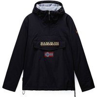 NAPAPIJRI Herren Winterjacke - RAINFOREST WINTER 3, Iconic, Logo, Regular Fit, einfarbig, Größe 3XL in Schwarz