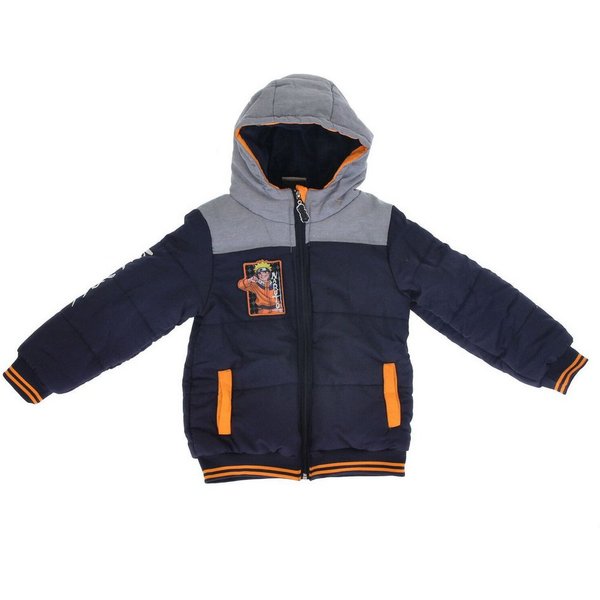 Naruto Winterjacke Kinder Winterjacke aus kuscheligem Polyester Für kalte Wintertage
