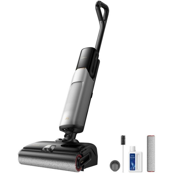 Mova Nass-Trocken-Sauger MOVA X4 Pro, 450 W, 20.000Pa Saugkraft, KI-gesteuerte Reinigungstechnologie, 180°-Design
