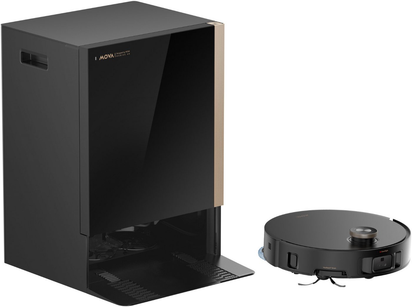 Mova Nass-Trocken-Saugroboter Mova Mobius 60, MopSwap™ Hub, 30.000 Pa Saugleistung, StepMaster™ 2.0 – Bild 5 von 5
