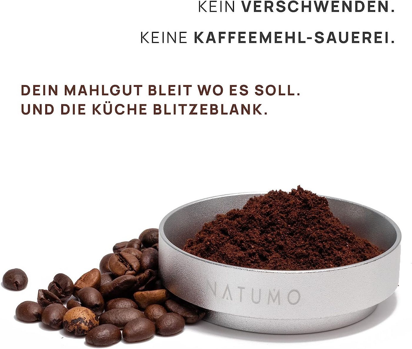 natumo Trichter Dosierring Silber 58 mm – Bild 3 von 5