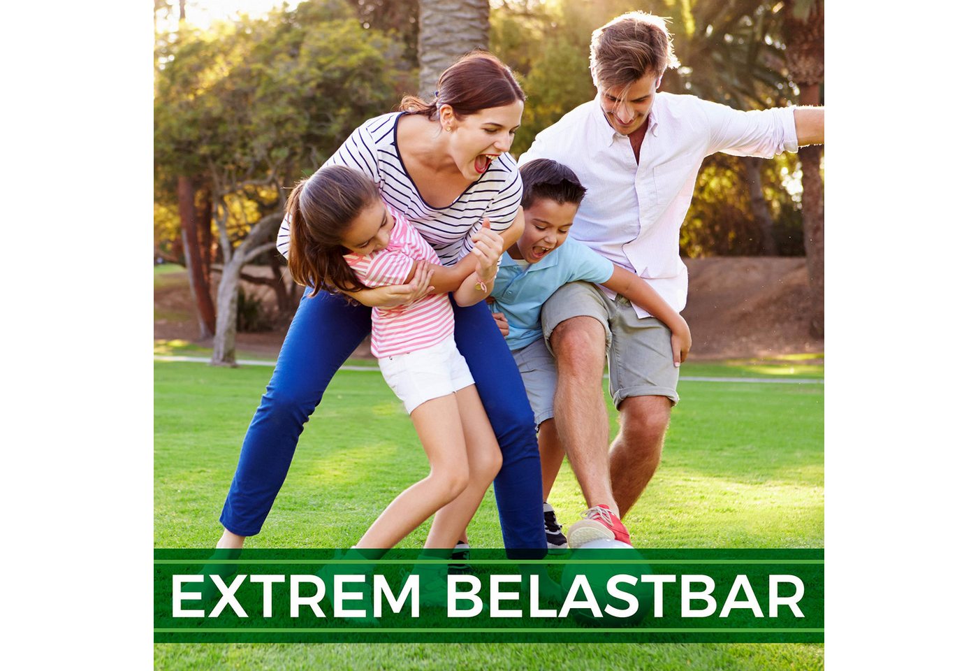 Natureflow Rasensamen schnellkeimend, selbstdüngend, TEST SEHR GUT, 100% Keimgarantie, 10 kg, 10 kg – Bild 5 von 5