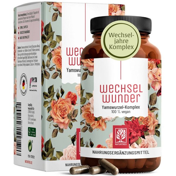 Naturtreu Wechselwunder Kapseln, 1 er 90 St., 53.5 g, Durchdachte Entwicklung, Vegan, Laborgeprüft, Hochwertige Inhaltstoffe