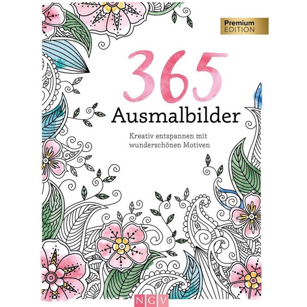 365 Ausmalbilder / diverse