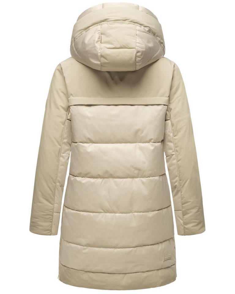 Navahoo Steppjacke Samtkätzchen Modischer, gesteppter Damen Winter Kurzmantel – Bild 3 von 5