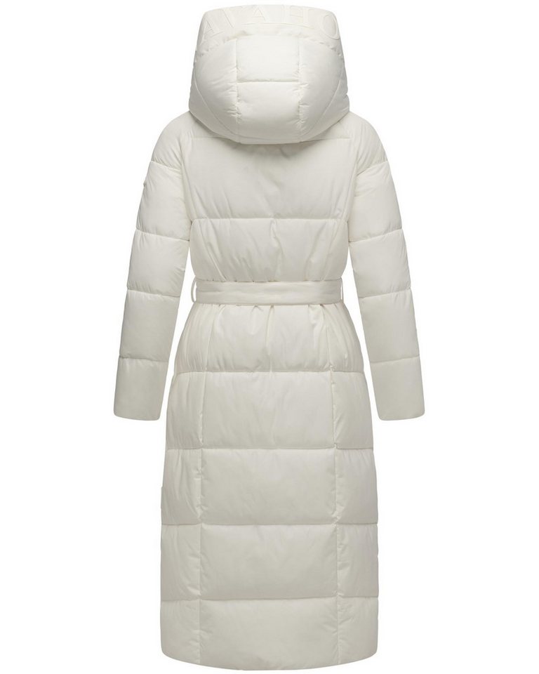 Navahoo Steppmantel Eisblick 14 Gesteppter Damen Mantel mit Taillengürtel – Bild 3 von 5