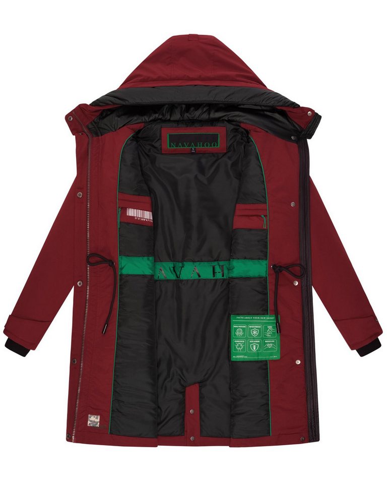 Navahoo Winterjacke Eissturm 14 Wasserabweisende Jacke mit Kapuze – Bild 5 von 5