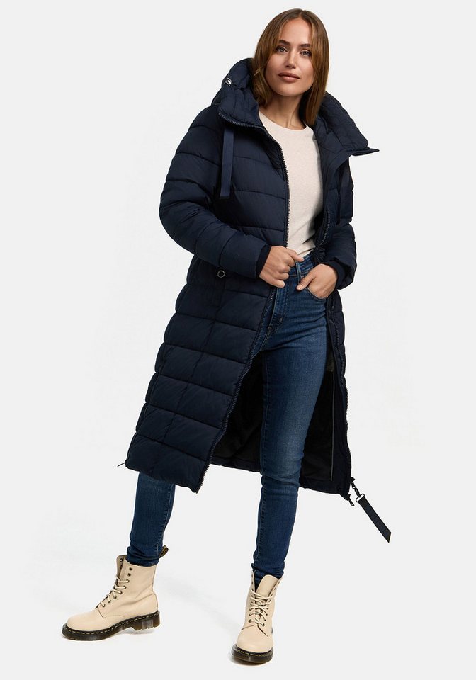 Navahoo Winterjacke Mondmaedchen Extra langer Schnitt mit seitlichen Schlitzen – Bild 2 von 5