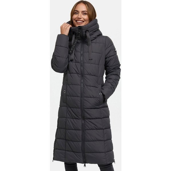 Navahoo Winterjacke Mondmaedchen Extra langer Schnitt mit seitlichen Schlitzen