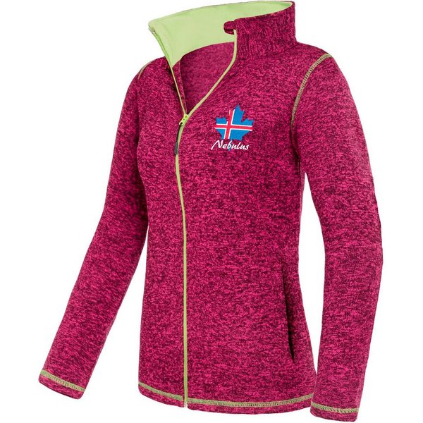 Nebulus Fleecejacke CHIOS, P5184 - Damen, fuchsia-lime, XXL/44